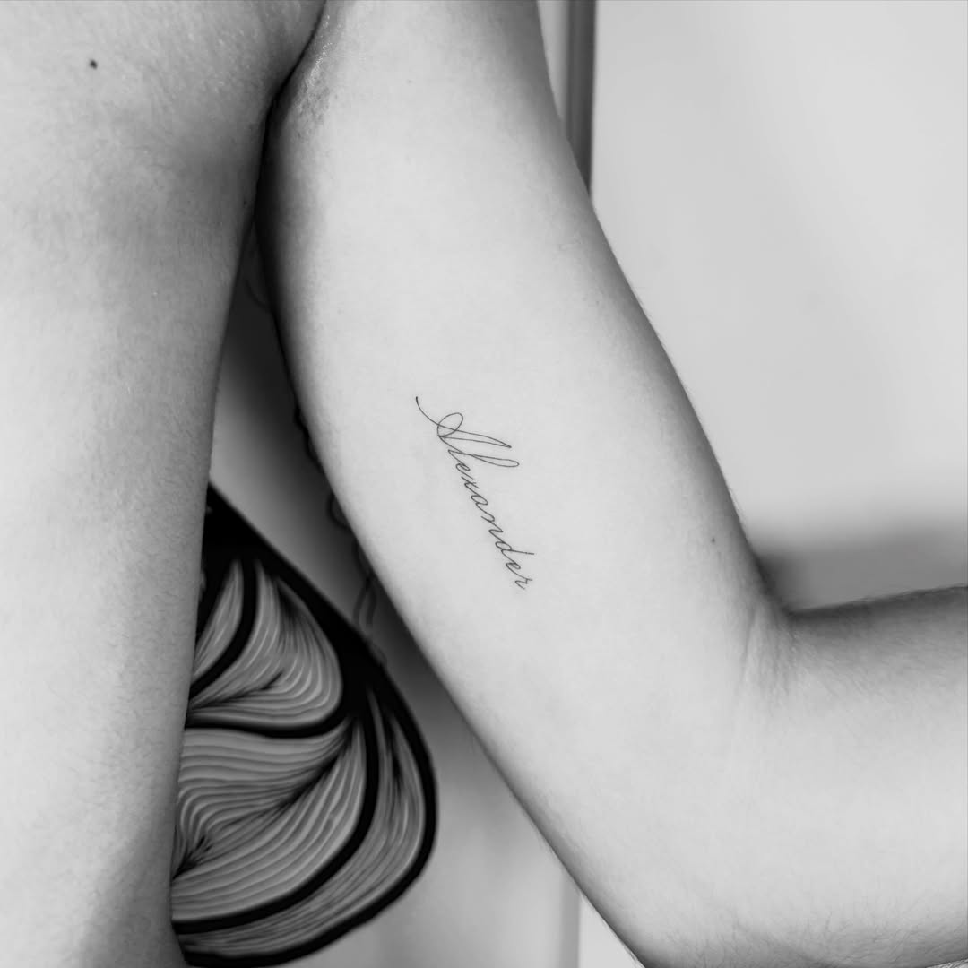 Letters Tatuaje