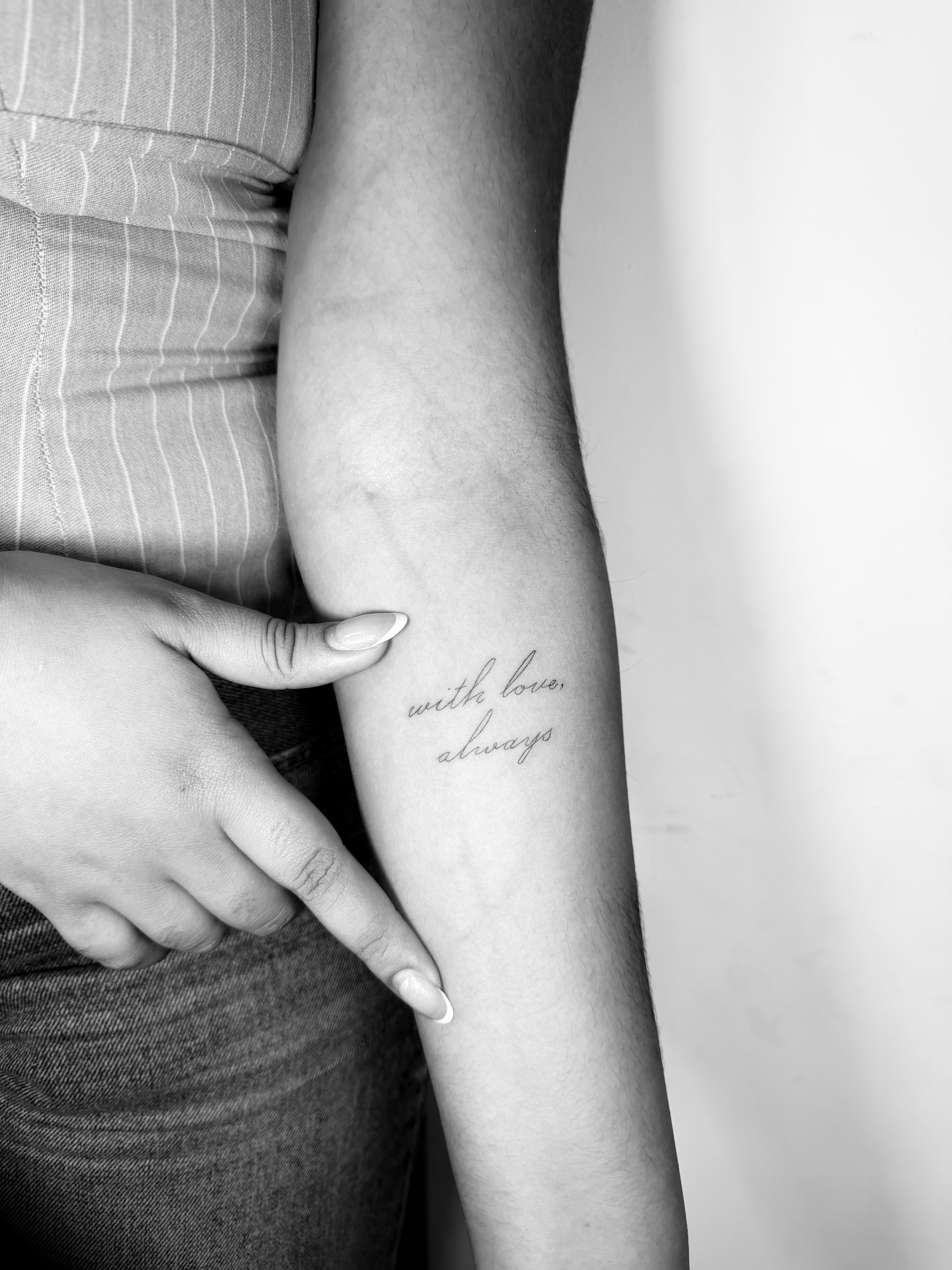 Fine Line Tatuaje